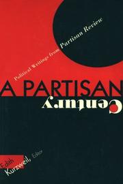 Cover of: A Partisan century: political writings from Partisan review