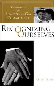 Cover of: Recognizing Ourselves