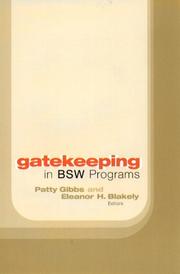 Cover of: Gatekeeping in BSW Programs