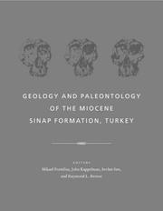 Cover of: Geology and Paleontology of the Miocene Sinap Formation, Turkey