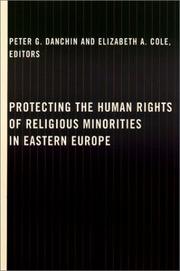 Cover of: Protecting the Human Rights of Religious Minorities in Eastern Europe by 