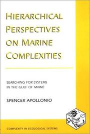 Cover of: Hierarchical Perspectives on Marine Complexities by Spencer Apollonio