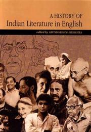 History of Indian literature in English by Arvind Krishna Mehrotra