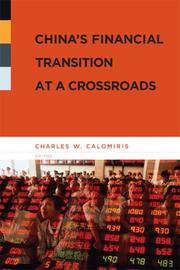 Cover of: China's Financial Transition at a Crossroads