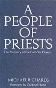Cover of: A people of priests: the ministry of the Catholic Church