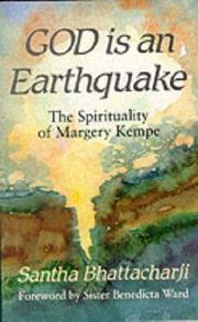Cover of: God Is an Earthquake by Santha Bhattacharji