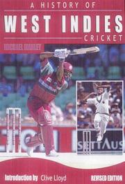 Cover of: A History of West Indian Cricket