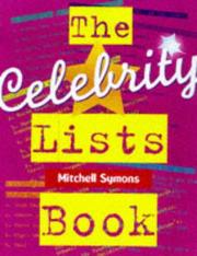 Cover of: The Celebrity Book of Lists