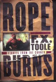 Cover of: Rope burns: stories from the corner