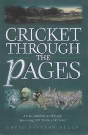 Cover of: Cricket Through the Pages by David Rayvern Allen