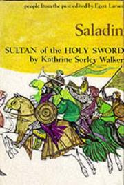 Cover of: Saladin: Sultan of the holy sword.