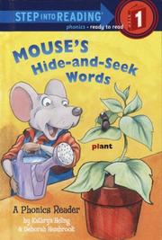 Cover of: Mouse's hide-and-seek words by Kathryn Heling