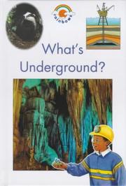 Cover of: What's Underground? (Blue Rainbows Geography)
