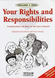 Cover of: Your Rights and Responsibilities (Your Rights & Responsibilities)