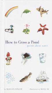 Cover of: How to Cross a Pond: Poems about Water