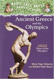Cover of: Ancient Greece and the Olympics (Magic Tree House Rsrch Gdes(R)) by Mary Pope Osborne, Natalie Pope Boyce