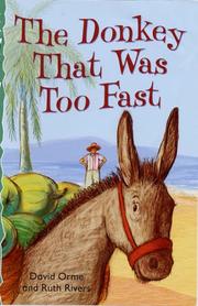 Cover of: The Donkey That Was Too Fast (Zig Zag) by David Orme, Ruth (Ills) Rivers