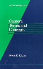 Cover of: Camera terms and concepts