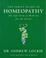 Cover of: The Family Guide to Homeopathy