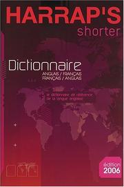 Cover of: Harrap's Shorter Dictionnaire Anglais-FranÃ§ais/FranÃ§ais-Anglais by Collectif