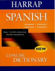 Cover of: Spanish Concise Dictionary
