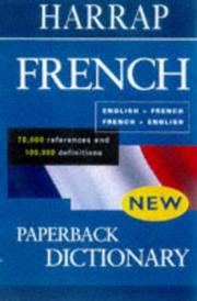 Cover of: Harrap's Paperback French Dictionary