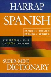 Cover of: Super-mini Spanish Dictionary