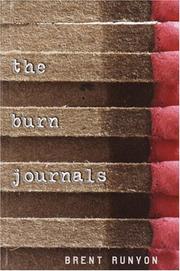 Cover of: The Burn Journals by Brent Runyon