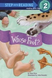 Cover of: Whose Feet? (Step into Reading) by Nina Hess