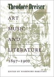 Art, Music, and Literature, 1897-1902