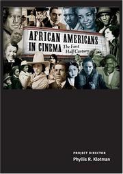 AFRICAN AMERICANS IN CINEMA (CD-BKLET) by Phyllis R. Klotman