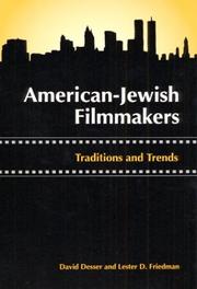 Cover of: American-Jewish filmmakers by David Desser