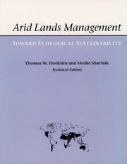Cover of: Arid Lands Management: TOWARD ECOLOGICAL SUSTAINABILITY