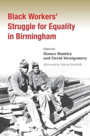 Cover of: Black Workers' Struggle for Equality in Birmingham (Working Class in American History)