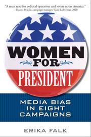 Cover of: Women for President by Erika Falk