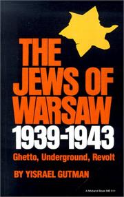 Cover of: The Jews of Warsaw, 1939-1943: Ghetto, Underground, Revolt (A Midland Book)