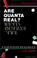 Cover of: Are Quanta Real?