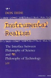 Cover of: Instrumental realism by Don Ihde