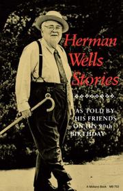 Cover of: Herman Wells Stories (A Midland Book)