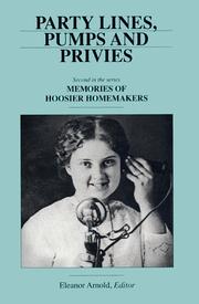 Cover of: Party Lines, Pumps and Privies (Memories of Hoosier Homemakers, No. 2)