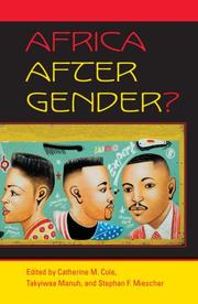 Cover of: Africa After Gender?