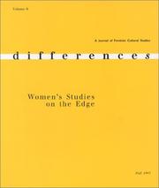 Cover of: Women's Studies on the Edge