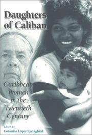 Cover of: Daughters of Caliban | Consuelo Lopez Springfield