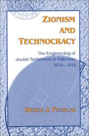 Cover of: Zionism and technocracy by Derek Jonathan Penslar