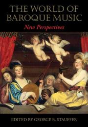 Cover of: The World of Baroque Music: New Perspectives