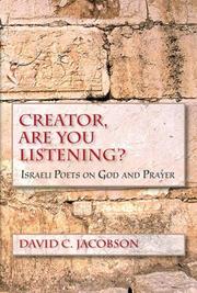 Creator, Are You Listening? by David C. Jacobson
