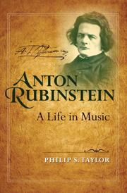 Cover of: Anton Rubinstein by Philip S. Taylor