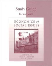 Cover of: Econ Social Issues SG