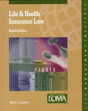 Cover of: Life and health insurance law