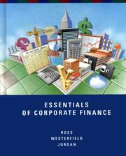 Cover of: Essentials of corporate finance by Stephen A Ross